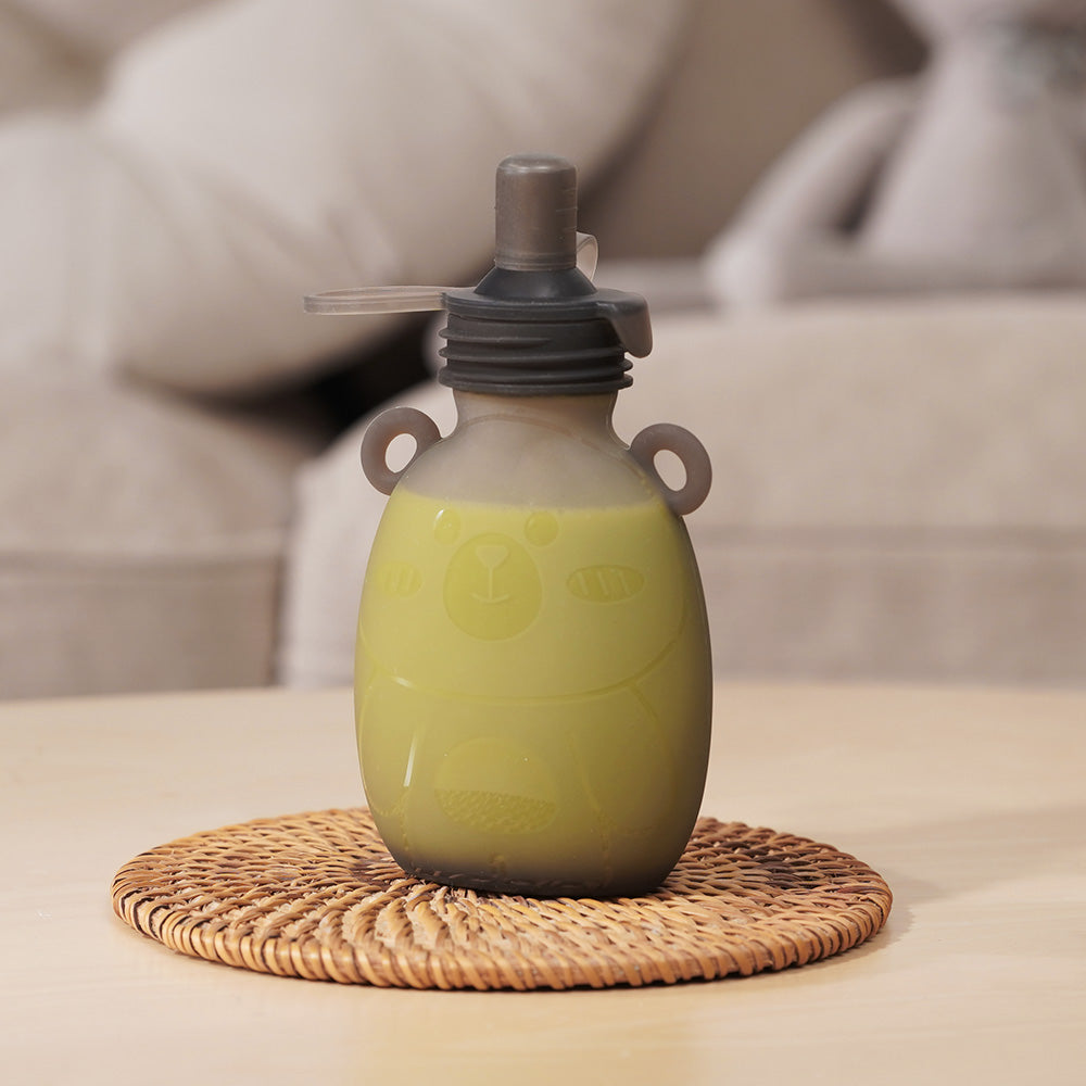 Haakaa Happii Bear Silicone Goody Pouch 6 oz | Haakaa USA