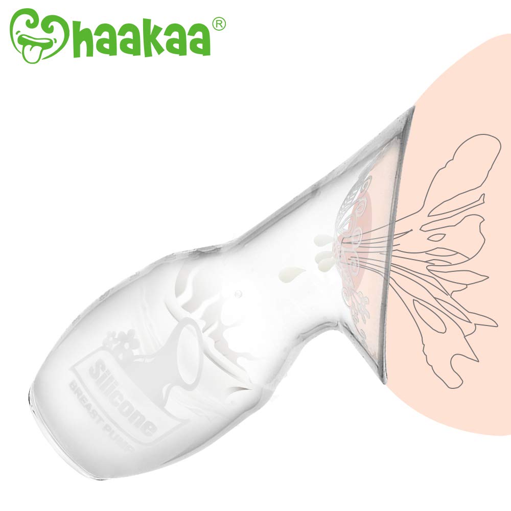 Haakaa USA  Haakaa Generation 2 Silicone Breast Pump with Suction Base 5  oz 1pk