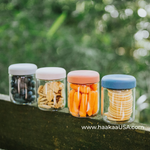 Haakaa Sealed Glass Storage Jar Set