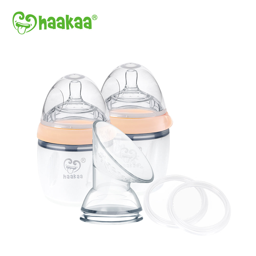 Tire-lait en silicone Génération 3, 160 ml - Haakaa – Tirigolo et Cie.