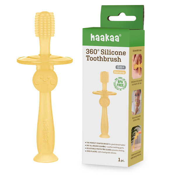 Haakaa 360° Silicone Toothbrush 1 pk