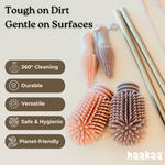 Haakaa Double-Ended Silicone Brush 1 PK