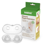 Haakaa Silicone Inverted Nipple Aspirators, 2 pk