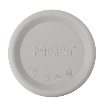 Haakaa Silicone Breast Pump Lid - Grey