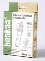 Haakaa Silicone Colostrum Collector Set 4 ml, 6 PK (Non-Sterilized)