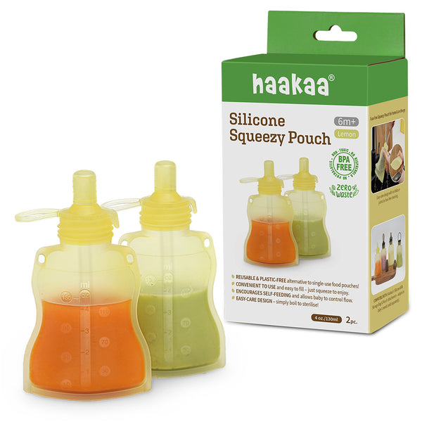 Haakaa Silicone Yummy Pouch 4.5 oz | Haakaa USA