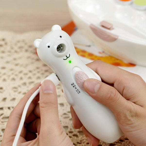 Haakaa Happii Bear Rechargeable Nail Trimmer Set