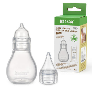 Haakaa Easy-Squeezy Silicone Bulb Syringe (0m+)