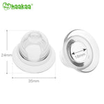 Haakaa Silicone Inverted Nipple Aspirators, 2 pk
