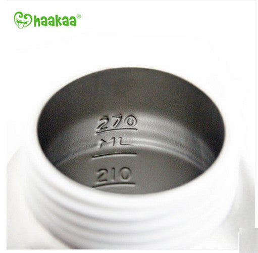 Haakaa Standard Neck Thermal Stainless Steel Straw Bottle 9 oz 1 pk