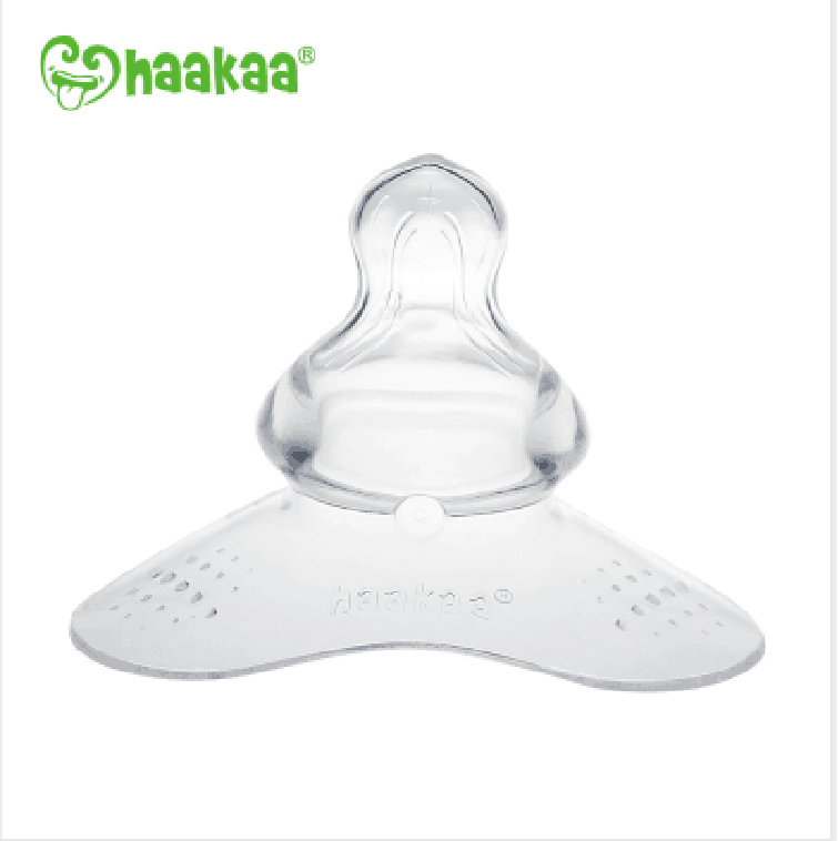 haakaa Nipple Shields for Nursing Newborn Silicone Nippleshield for  Breastfeeding with Carry Case Combo, 2pc