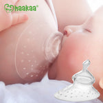 Haakaa Silicone Breastfeeding Nipple Shield with Orthodontic Nipple, 1 PK