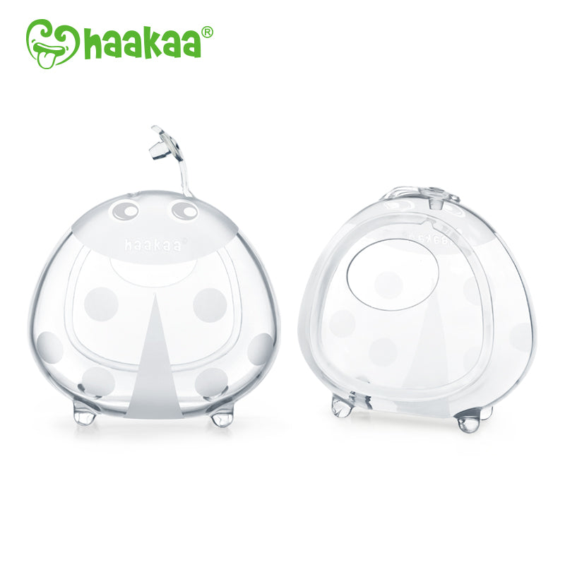 Lukinuo Milk Collector for Breastfeeding 2 Pack  