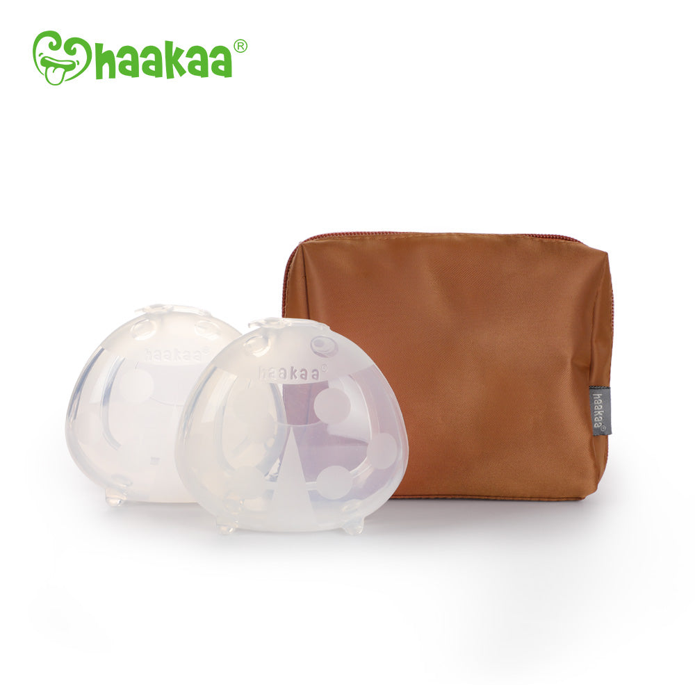 Haakaa Singapore - Ladybug milk collector versus Silicone breast pump -  what's the difference? The Ladybug milk collector acts as a more passive  version of the Haakaa breast pump. While the Haakaa