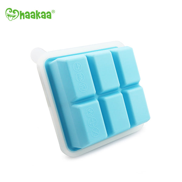 Haakaa Baby Food and Breast Milk Freezer Tray – Green Dazzle Baby
